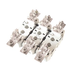 בסיס לנתיך HRC (סכין) גודל 04 חד פאזי