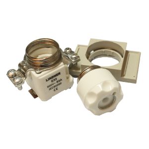 בסיס לנתיך DIV R-1/4'' 100A 500V AC