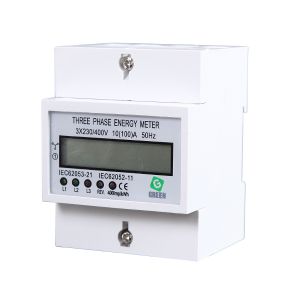 מונה 3P תצוגה דיגיטלית 4 מקום (GREEN (100A, דגם SMD380-4