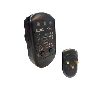 ESCO TESTER 01 בודק תקינות בית תקע