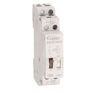 ממסר צעד + לחצן אפשור למתח  230VAC דגם EKLR-1611 1NO+1NC