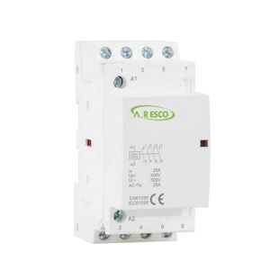 מגען מודולרי 25A 230V, מגע 2NO+2NC, דגם WCT25
