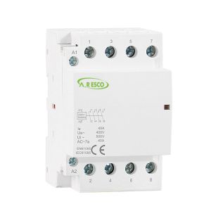 מגען מודולרי 40A 230V, מגע 3NO+1NC, דגם WCT40
