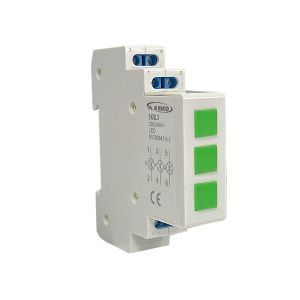 מנורת סימון לד לפס דין 230V ירוק-ירוק-ירוק
