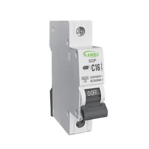 מא''ז חד קוטבי 1x40A-6KA אופיין C, דגם SGP