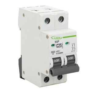 מא''ז דו קוטבי 2x40A-6KA אופיין C, דגם SGP