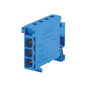 מהדק הסתעפות לעמודי תאורה 1x16-25/3x16-25 כחול, דגם SOGEXI BD3