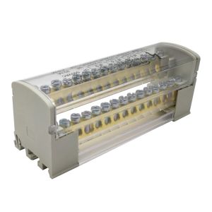 פס צבירה מבודד 125A 2X15,דגם  PZ125-2P15  תקן