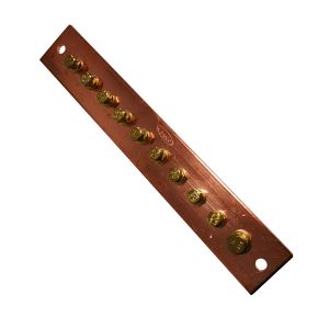 פס השוואה 9 ברגים 4X40X250, דגם 7401