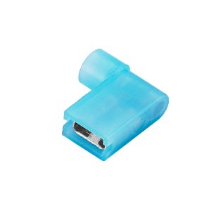 נ.כ בידוד מלא נקבה כחול דיגלון 0.8X6.35 לחוט 1.5-2.5 (100 יח')