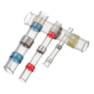 מחבר לחץ מתכווץ בחום לחוט 0.5-1.5, דגם S21RED (50יח')