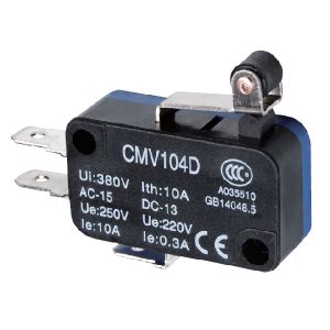 מיקרו סוויץ' מנוף קצר+גלגלת CMV104D