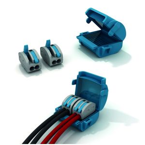 קופסת מגן ג'ל + 2 מהדק מהיר רב פעמי 2X2P, דגם 222