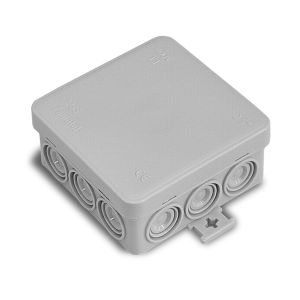 קופסאת הסתעפות פטנט עם פטמות 85X85X40, דגם 3052 IP55