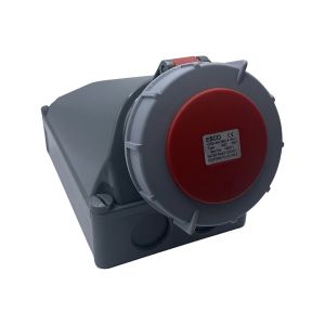 שקע קיר זוויתי 400V 50/60Hz 6h IP67 5X125A, דגם AR-1452