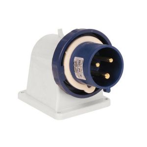 תקע קיר פנל זוויתי 230V 50/60Hz 6h, דגם 14253 IP67 3X32A