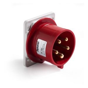 תקע לפנל 400V 50/60Hz 6h, דגם 13371 IP44 5X16A