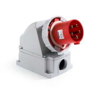 תקע קיר 400V 50/60Hz 6h, דגם 14355 IP67 5X63A