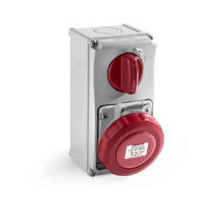 אינטרלוק 400V 50/60Hz 6h, דגם IP67 5X32A 26005