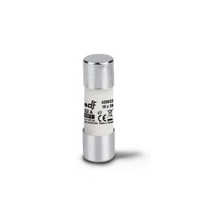 נתיך צילנדר (10X38 (DF אופיין 0.5A Gg, דגם 420000