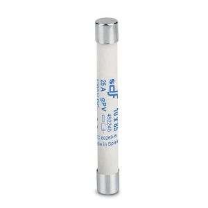 נתיך צילנדר (10A 1500V DC Photovoltaic gPV 10X85 (DF, דגם 492220