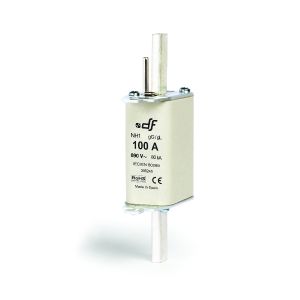 נתיך סכין גודל (NH1 (DF אופיין 500V 50A gG, דגם 381230