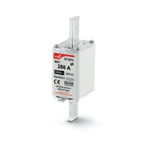 נתיך סכין אולטרה רפיד גודל (NH1 (DF, אופיין 690V 125A gS, דגם 371250
