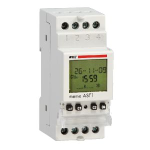 שעון שבת אסטרונומי 2 מודול +קורדינאטות ישראל, תוכנית 1  VE344800 MEMO AST-ONE