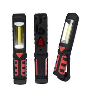 פנס יד 3 ב-1 מתכוונן 3W+1W+ מגנט + וו תליה