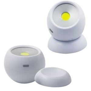 פנס כדור שולחני 3w + מגנט ותושבת