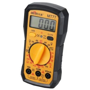 רב מודד, מתח AC/DC, זרם, זמזם ותאורת מסך, דגם MT77