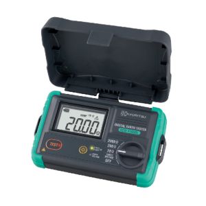 בודק התנגדות אדמה שתי אלקטרודות, תחום 20-2000Ω, דגם 4105DL