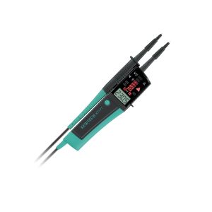 בודק מתח ורציפות 12-690V תצוגת LCD בדיקת פאזה חד קוטבית + סדר פאזות, דגם KT171