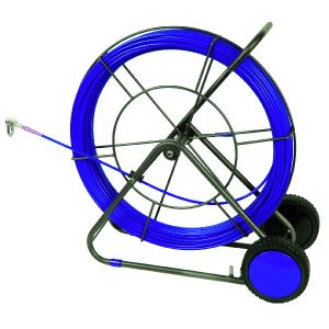 סרטי משיכה מתכת מצופה פוליפרופילן + כננת 100 מ' עובי 6 ממ טייל פנימי 1.5ממ SBH 06100