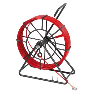 סרט משיכה פיברגלס מחוסם + כננת 50 מ' עובי 4.5 ממ GFH45S50