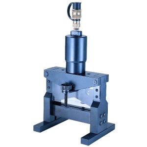 חותך פסי צבירה 12X120 ממ, לחץ 21.8 טון, נפתח מהצד, HYBC-120