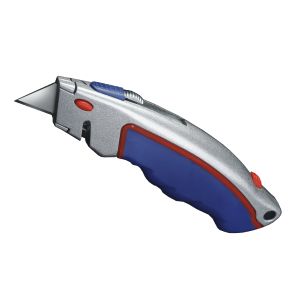 סכין יפני מתכת מקצועי עם מחסנית ללהבים, דגם CT-6000
