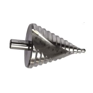 מקדח מדורג ספירל למקדחה 6-60ממ שחור, דגם CT6-60
