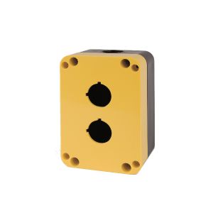 קופסא ל-2 מקום צהוב/שחור לקוטר 22, מוגן מים, דגם PQ02K