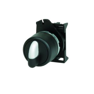 ראש בורר ידית מנוף קצרה  קוטר 22 קפיצי 1-0-2, דגם PSMB5T3