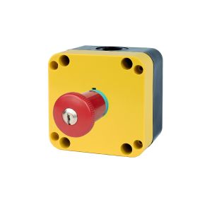 לחצן פטריה ננעל +מפתח לשיחרר בסיבוב בקופסא +מגע NC, י.GIOVENZANA