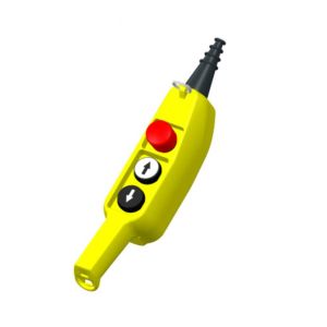 ידית לעגורנים לחצן למעלה ולמטה + לחצן חירום, דגם PO3.1