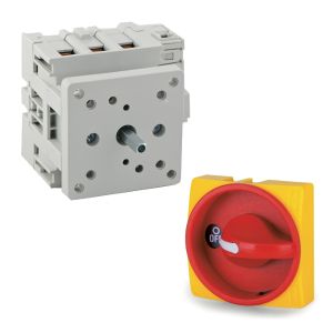 מפסק 3X100A  0-1 להתקנת פנל + ידית סידור נעילה, דגם DS1003RQL6