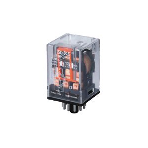 ממסר 11 פין עגול + לד + דיגלון 230V AC 3CO
